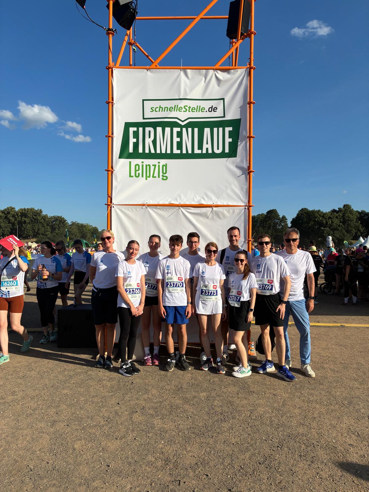 Leipziger Firmenlauf – Team Scharlemanngross & KramerNübel